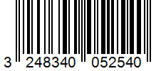 Barcode 3248340052540