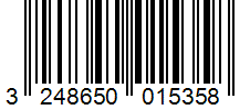 Barcode 3248650015358