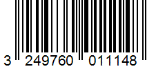 Barcode 3249760011148