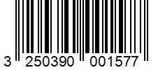 Barcode 3250390001577