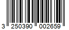 Barcode 3250390002659