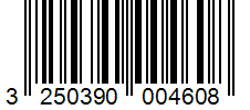 Barcode 3250390004608