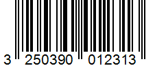 Barcode 3250390012313