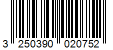 Barcode 3250390020752