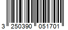 Barcode 3250390051701