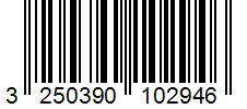 Barcode 3250390102946