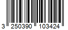 Barcode 3250390103424