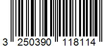 Barcode 3250390118114