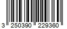 Barcode 3250390229360