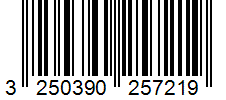 Barcode 3250390257219