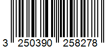 Barcode 3250390258278