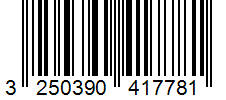 Barcode 3250390417781