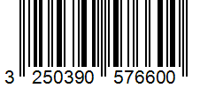 Barcode 3250390576600