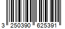 Barcode 3250390625391