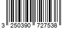 Barcode 3250390727538