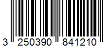 Barcode 3250390841210