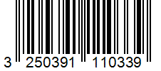 Barcode 3250391110339