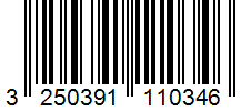 Barcode 3250391110346