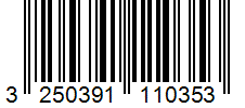 Barcode 3250391110353