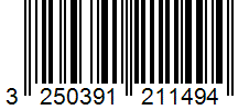 Barcode 3250391211494