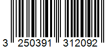 Barcode 3250391312092