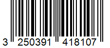 Barcode 3250391418107