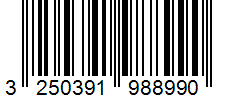 Barcode 3250391988990