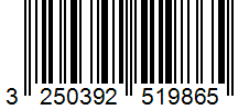 Barcode 3250392519865