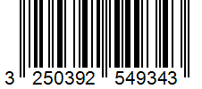 Barcode 3250392549343