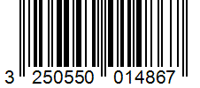 Barcode 3250550014867