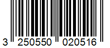Barcode 3250550020516