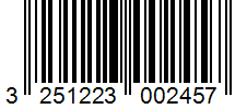 Barcode 3251223002457