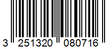 Barcode 3251320080716