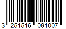 Barcode 3251516091007