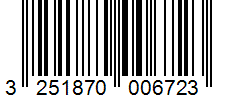Barcode 3251870006723