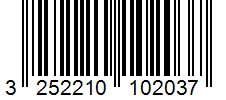 Barcode 3252210102037