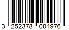Barcode 3252378004976
