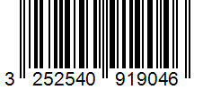 Barcode 3252540919046