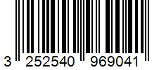 Barcode 3252540969041