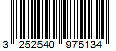 Barcode 3252540975134