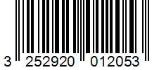 Barcode 3252920012053