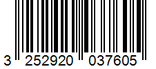 Barcode 3252920037605