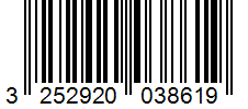 Barcode 3252920038619