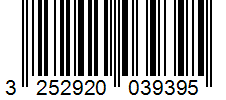 Barcode 3252920039395