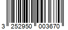 Barcode 3252950003670