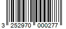 Barcode 3252970000277