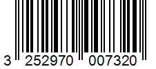 Barcode 3252970007320
