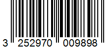 Barcode 3252970009898