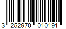 Barcode 3252970010191