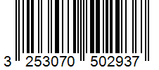 Barcode 3253070502937